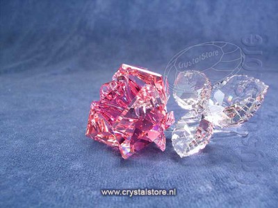 Swarovski Kristal 2014 5094612 Bloeiende Roos Licht Rose