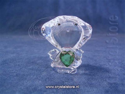 Swarovski Kristal 2014 5041817 Verjaardags Engel 05 - Mei Emerald Green