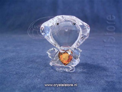 Swarovski Kristal 2014 5041824 Verjaardags Engel 11 -November Oranje Topaas