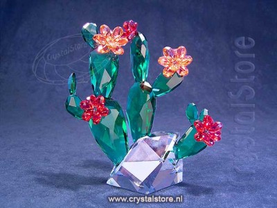 Swarovski Crystal - Crystal Flowers Desert Pink Cactus