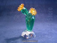 Crystal Flowers Golden Yellow Cactus
