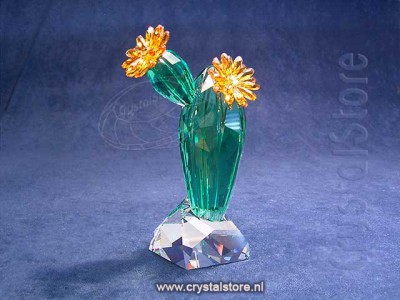 Swarovski Kristal - Crystal Flowers Goudgele Cactus