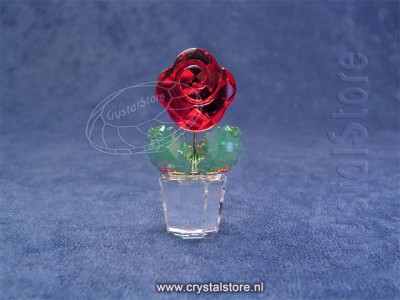Swarovski Kristal 2006 855896 Rode roos
