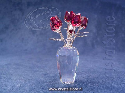 Swarovski Kristal 2003 627098 Red Roses