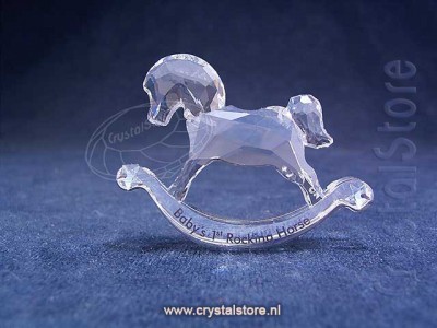 Swarovski Kristal - Baby's Eerste Hobbelpaard