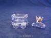 Swarovski Kristal - Eerste Tanden Wagon voor Baby's