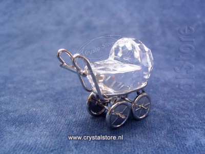 Swarovski Kristal 2003 626865 Kinderwagen zilver