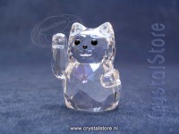 スワロフスキー クリスタル Lucky Cat 招き猫 2018 インテリア小物