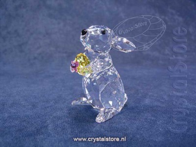 Swarovski Kristal 2017 5274174 Rabbit with Yellow Easter Egg