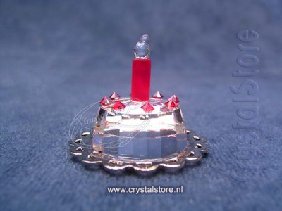 Swarovski Kristal 2002 296555 Happy Birthday Taart