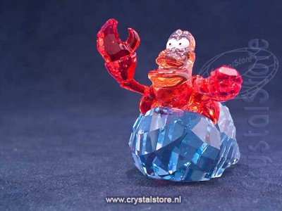 Swarovski Kristal - De kleine Zeemeermin - Sebastiaan