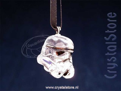 Swarovski Crystal - Storm Trooper Helmet Ornament