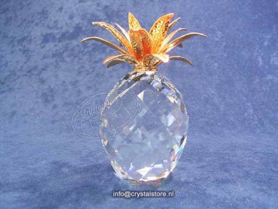 Swarovski Kristal 1981 010044 Pineapple Gold Large H. L.