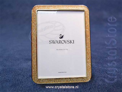 Swarovski Kristal 2017 5351297 Picture Frame Minera Gold Tone (13x18 cm 5x7 inch)