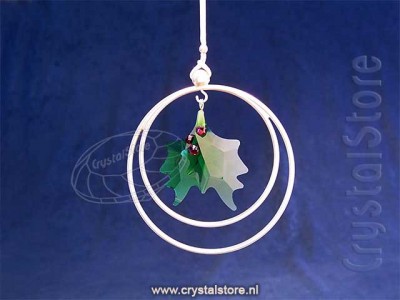 Swarovski Crystal - Garden Tales Holly Leaves Ornament