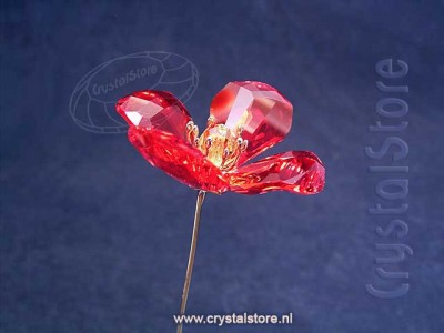 Swarovski Crystal - Garden Tales Red Poppy