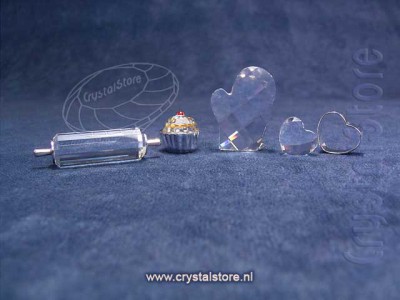 Swarovski Kristal 2004 665046 Baking Set - Rhodium