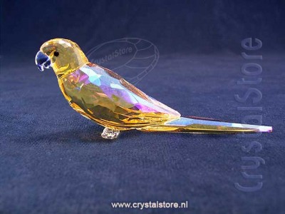 Swarovski Crystal - Jungle Beats Yellow Parakeet Lechee