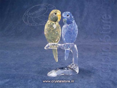 Swarovski Crystal - Budgies Coloured 2014