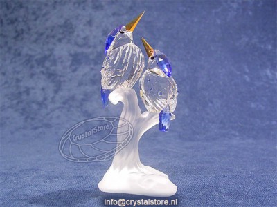 Swarovski Kristal 2002 623323 Malachite Kingfishers