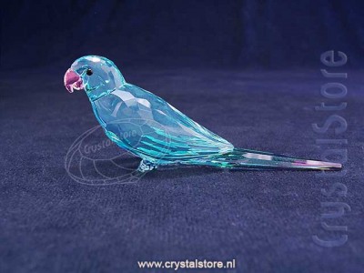 Swarovski Crystal - Jungle Beats Blue Parakeet Paco