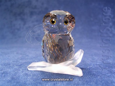Swarovski Kristal 2009 1003326 Uil Bruin medium