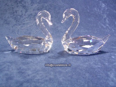 Swarovski Kristal 2002 837154 Flirting Swans