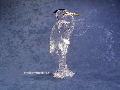 Swarovski Crystal - Silver Heron