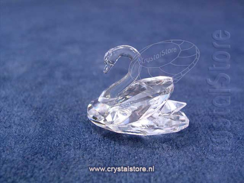 oogst Tether Supermarkt swarovski kristal | Zwaan Mini (010021)