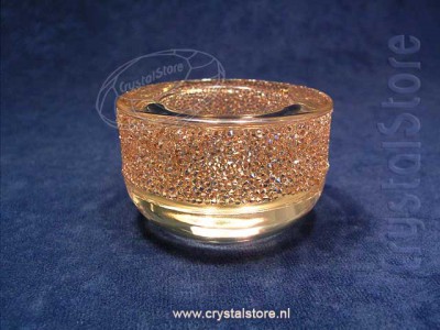 Swarovski Crystal - Shimmer Tea Light Golden Shadow