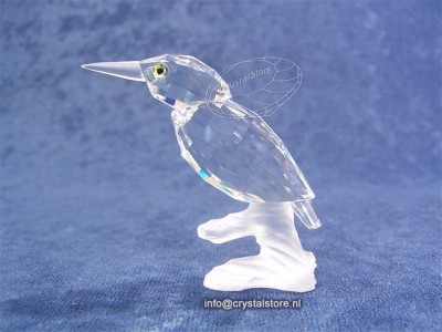 Swarovski Crystal - Kingfisher on a Branch