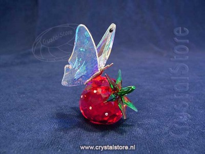 Swarovski Crystal - Idyllia Butterfly and Strawberry