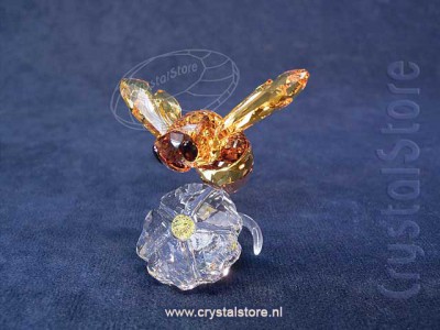 Swarovski Kristal 2017 5244639 SCS Bumblebee on Flower - Event Piece 2017