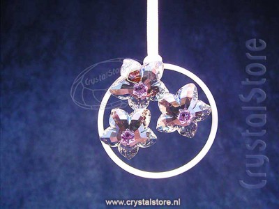 Swarovski Kristal 2013 1163957 SCS Orchid Blossom Ornament 2013