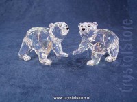 Polar bear cubs Crystal Moonlight 
