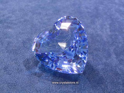 Swarovski Kristal  1997 210899 Heart Blue (renewal gift)