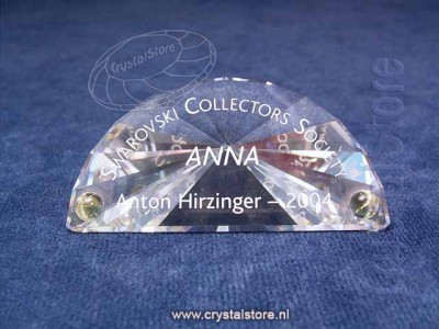 Swarovski Kristal 2004 656142 Title Plaquette Anna