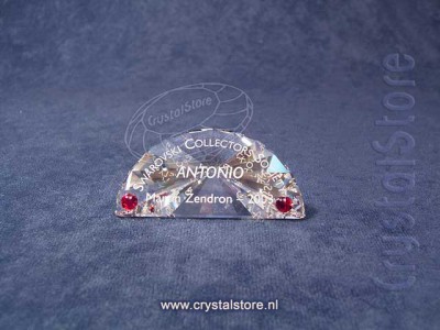 Swarovski Kristal 2003 626472 Titel Plaquette Antonio