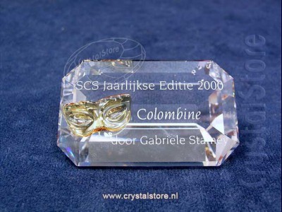 Swarovski Kristal - Titel Plaquette Colombine jaarstuk 2000