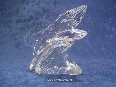 Swarovski Kristal 1992 164614 Walvissen - SCS - Jaarlijkse Editie 1992