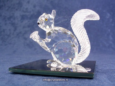 Swarovski Kristal  1997 208433 Jubilee Squirrel 10th SCS Anniversary