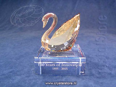 Swarovski Kristal 2015 5137830 Jubileum Zwaan 120 jaar Swarovski