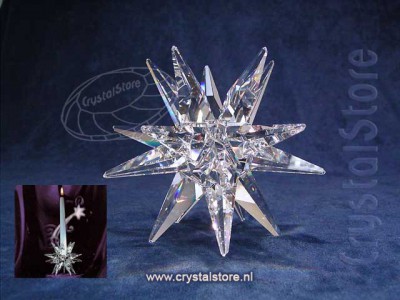 Swarovski Kristal 1989 119430 Candle Holder 143 Star Medium
