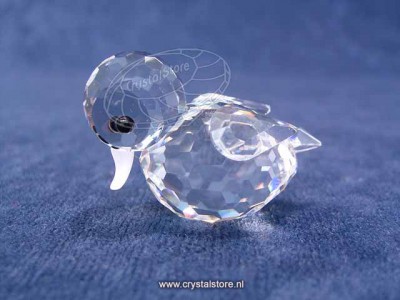 Swarovski Crystal - Duck mini Swimming