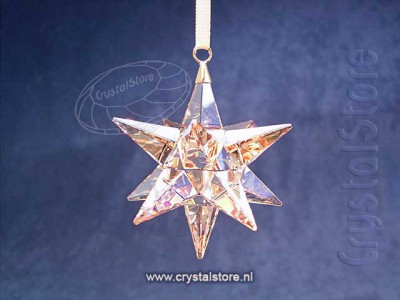 Swarovski Crystal - Star Ornament 3D Golden Shadow