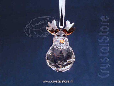 Swarovski Crystal - Rocking Reindeer Ornament
