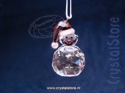 Swarovski Kristal 2015 5189475 Rocking Snowman Ornament