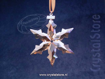 Swarovski Kristal - SCS Kerstster 2015 Gouden Shadow