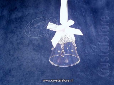 Swarovski Kristal 2016 5223276 Christmas Bell Ornament Small