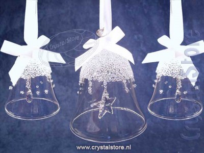 Swarovski Kristal - Kerstklok Ornament Set 2016